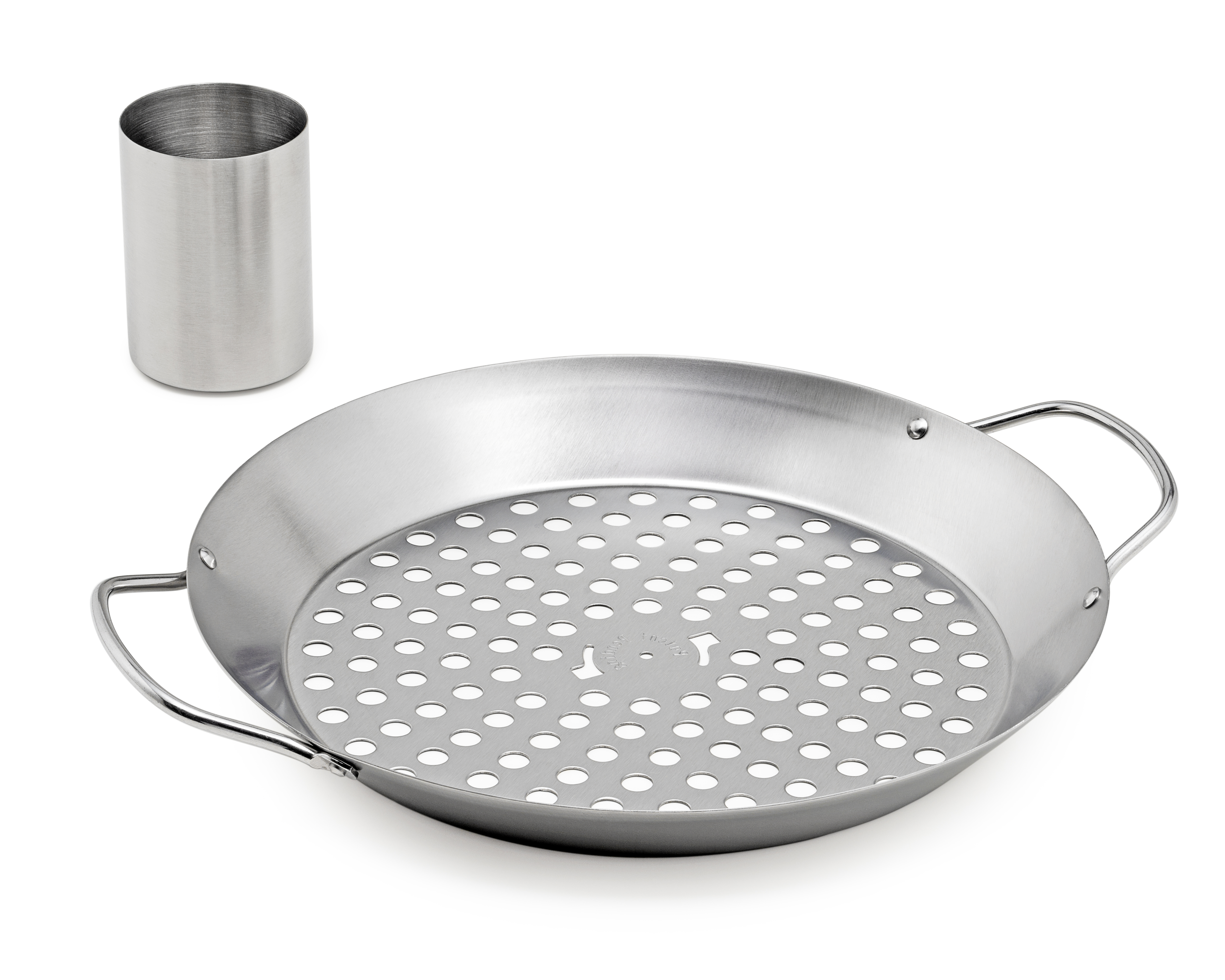 Edelstahl Hähnchenbräter mit Grillkorb | theBBQshop.de