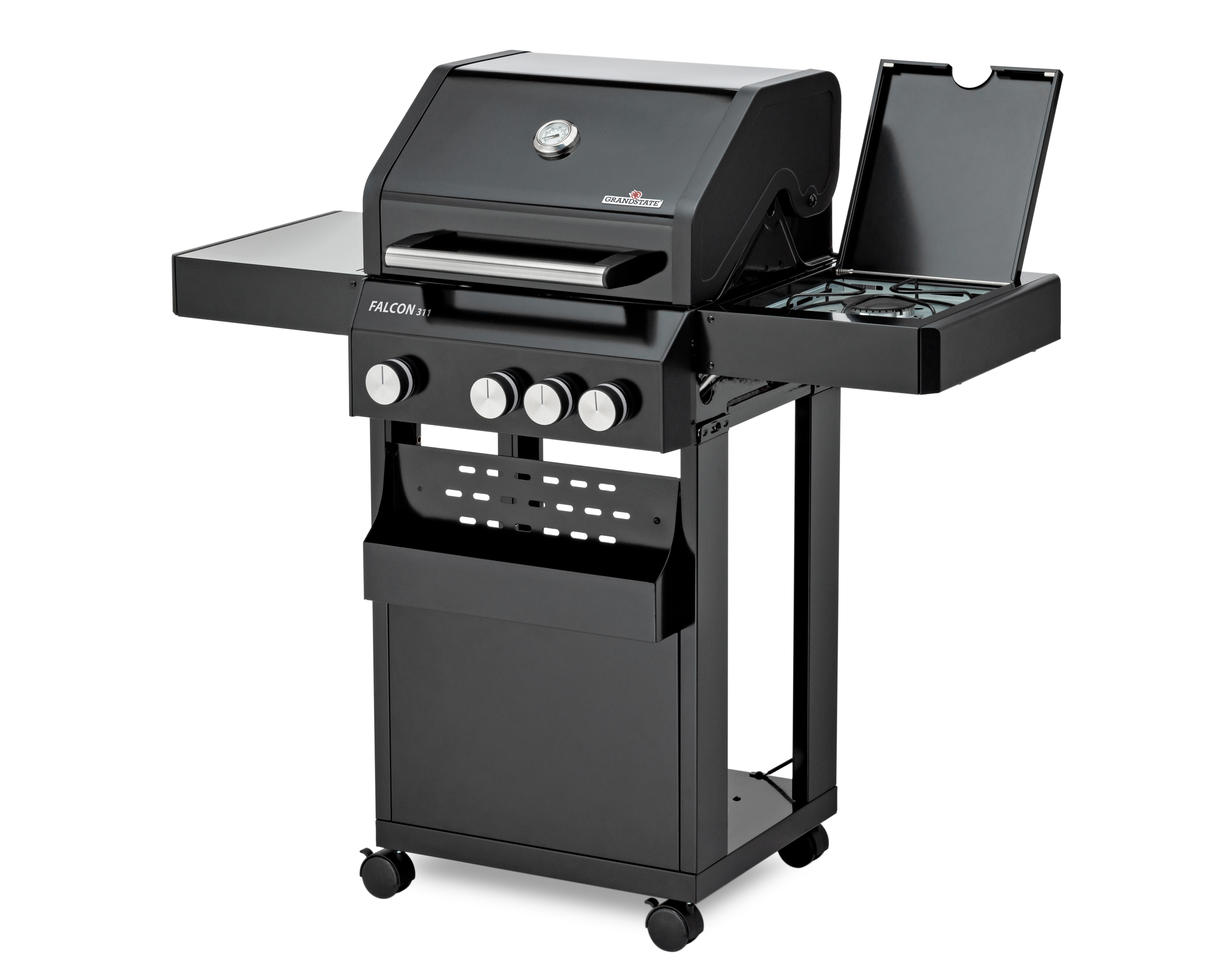 Gasgrill Grandstate Falcon 3-Brenner Seitenbrenner | theBBQshop.de