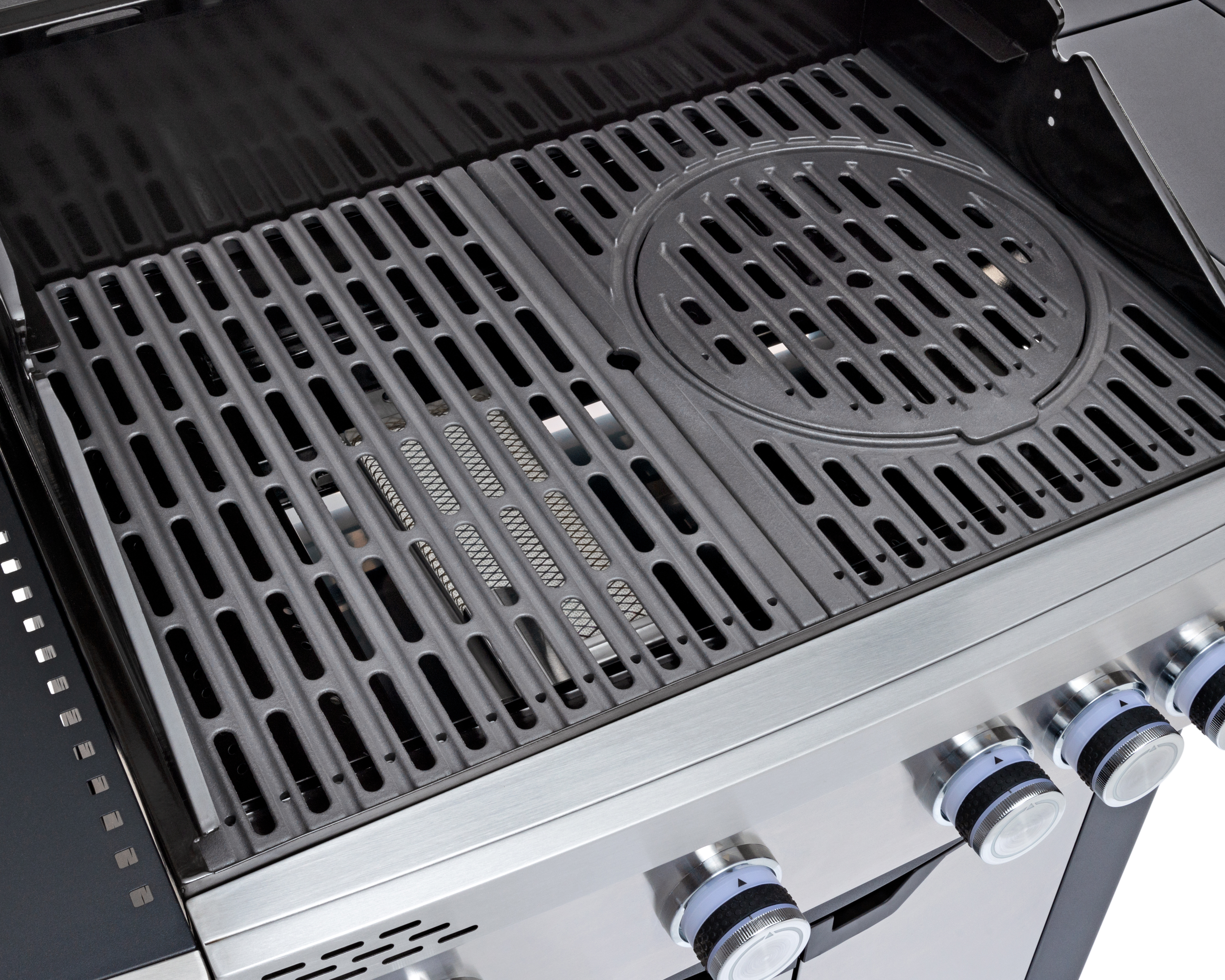 Gasgrill Grandstate Hawk 4-Brenner Gussrost | theBBQshop.de