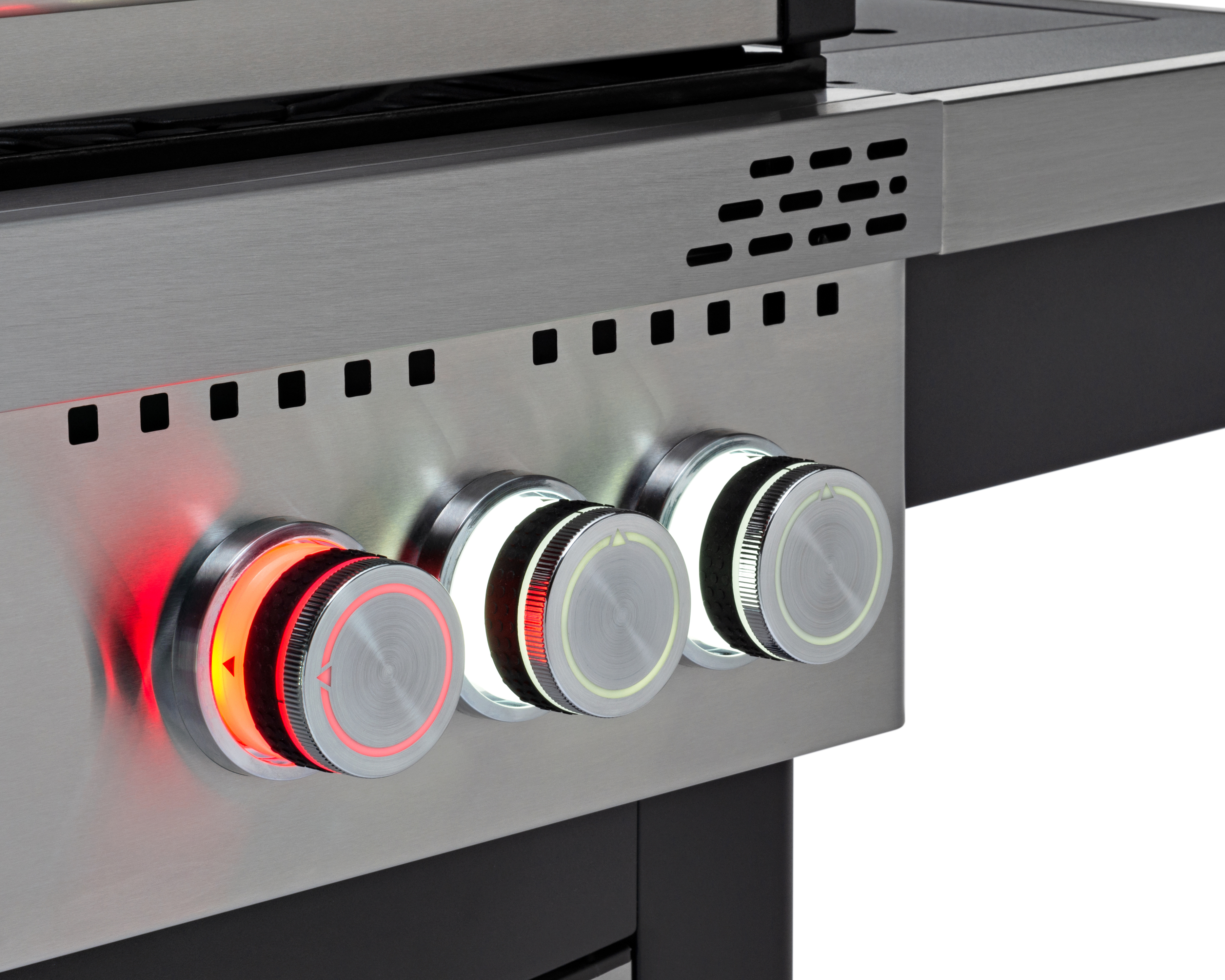 Gasgrill Grandstate Hawk LED Bedienknöpfe | theBBQshop.de