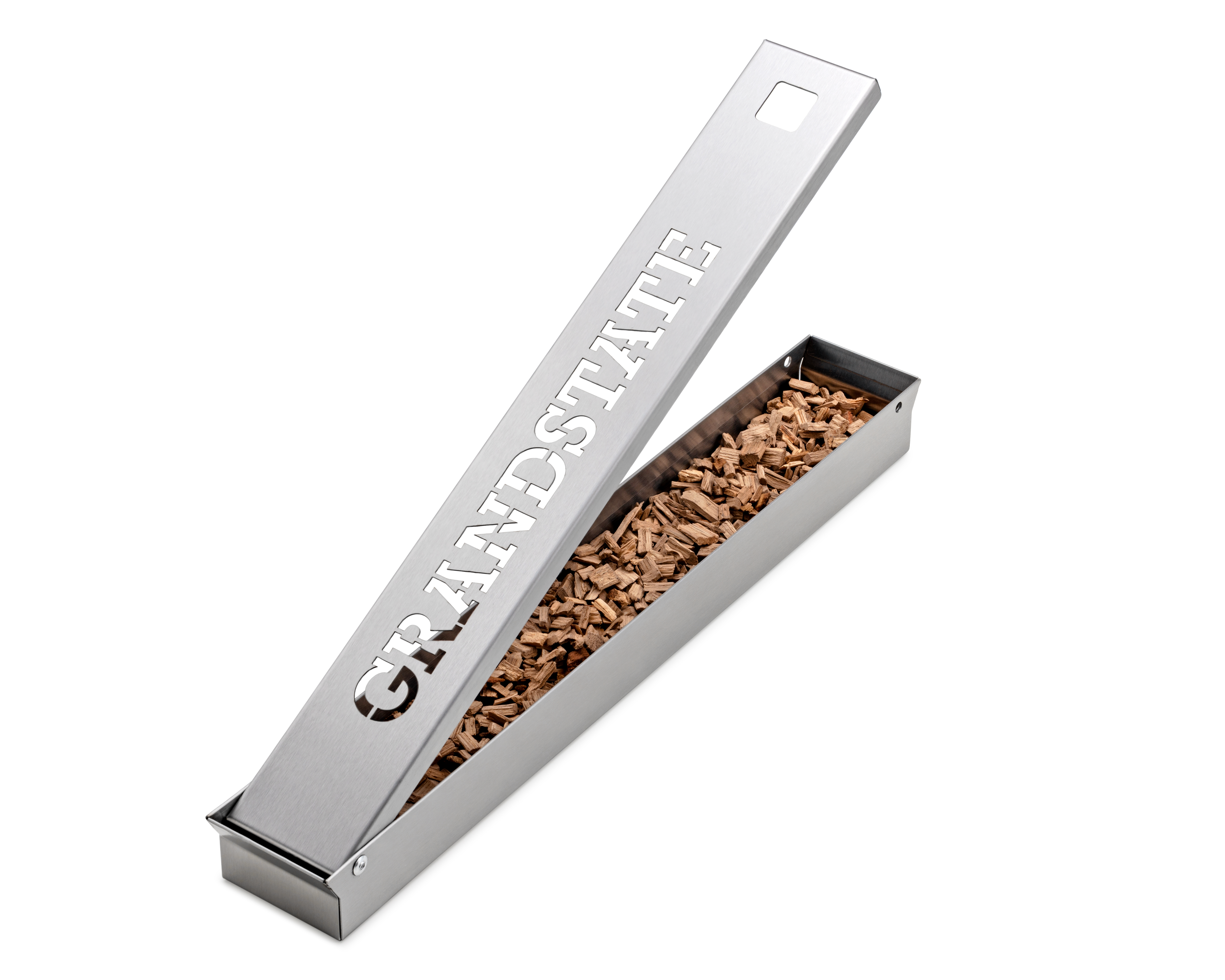 Grandstate Gasgrill | Edelstahl Räucherbox