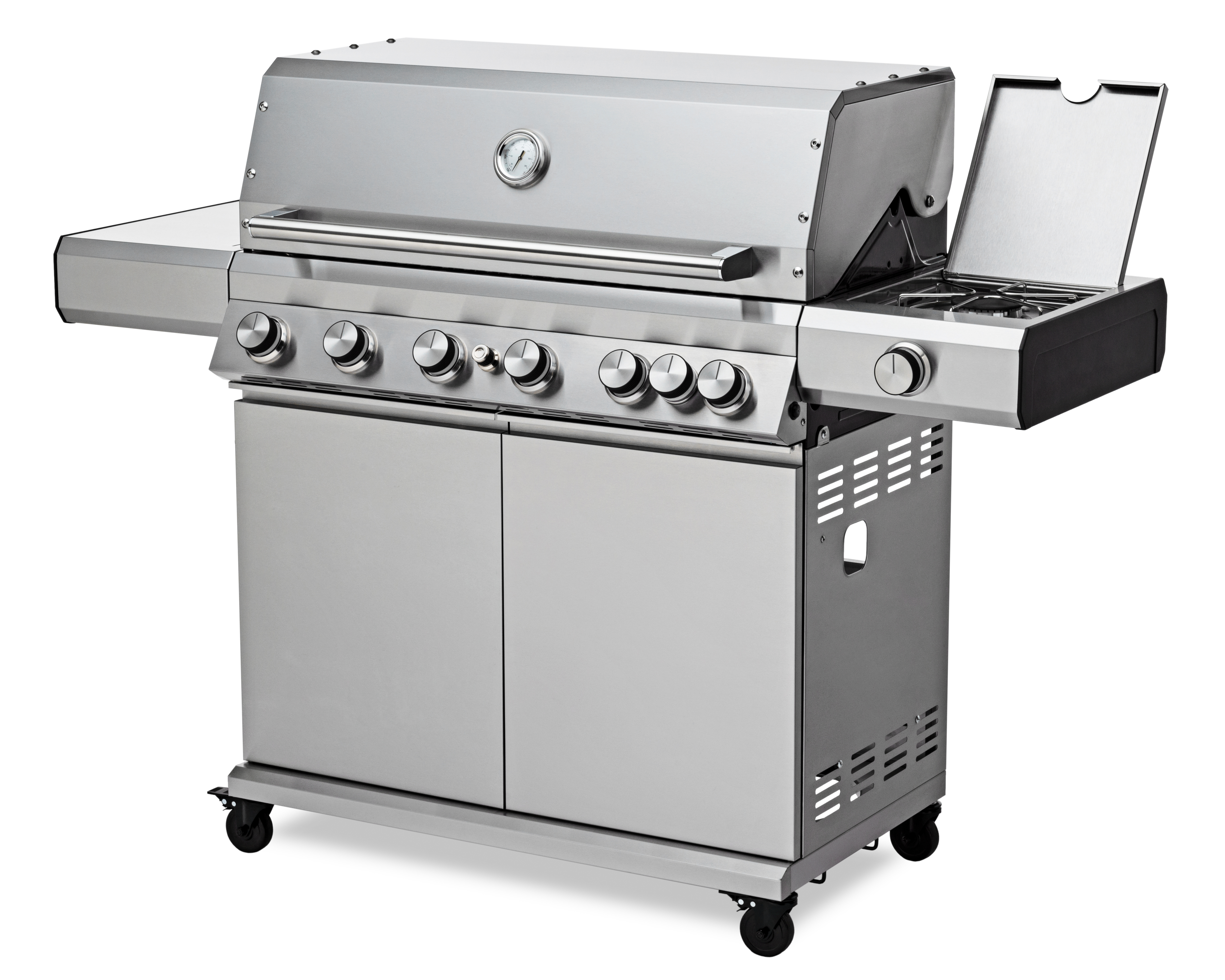 Gasgrill Grandstate Eagle 6-Brenner mit Seitenkocher | theBBQshop.de