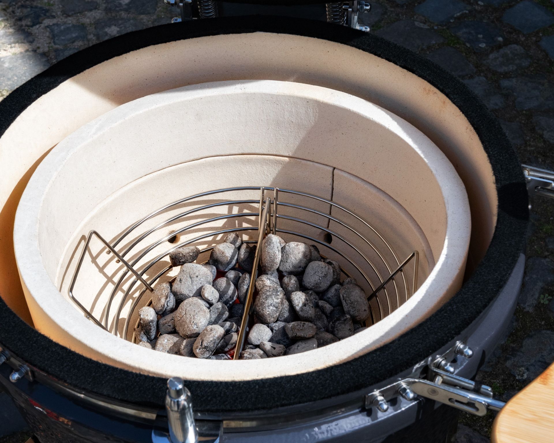 Kohlekorb für Kamado 22