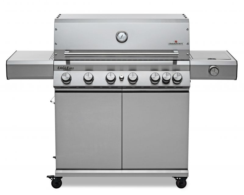 Gasgrill Grandstate Eagle 6-Brenner mit Seitenkocher | theBBQshop.de