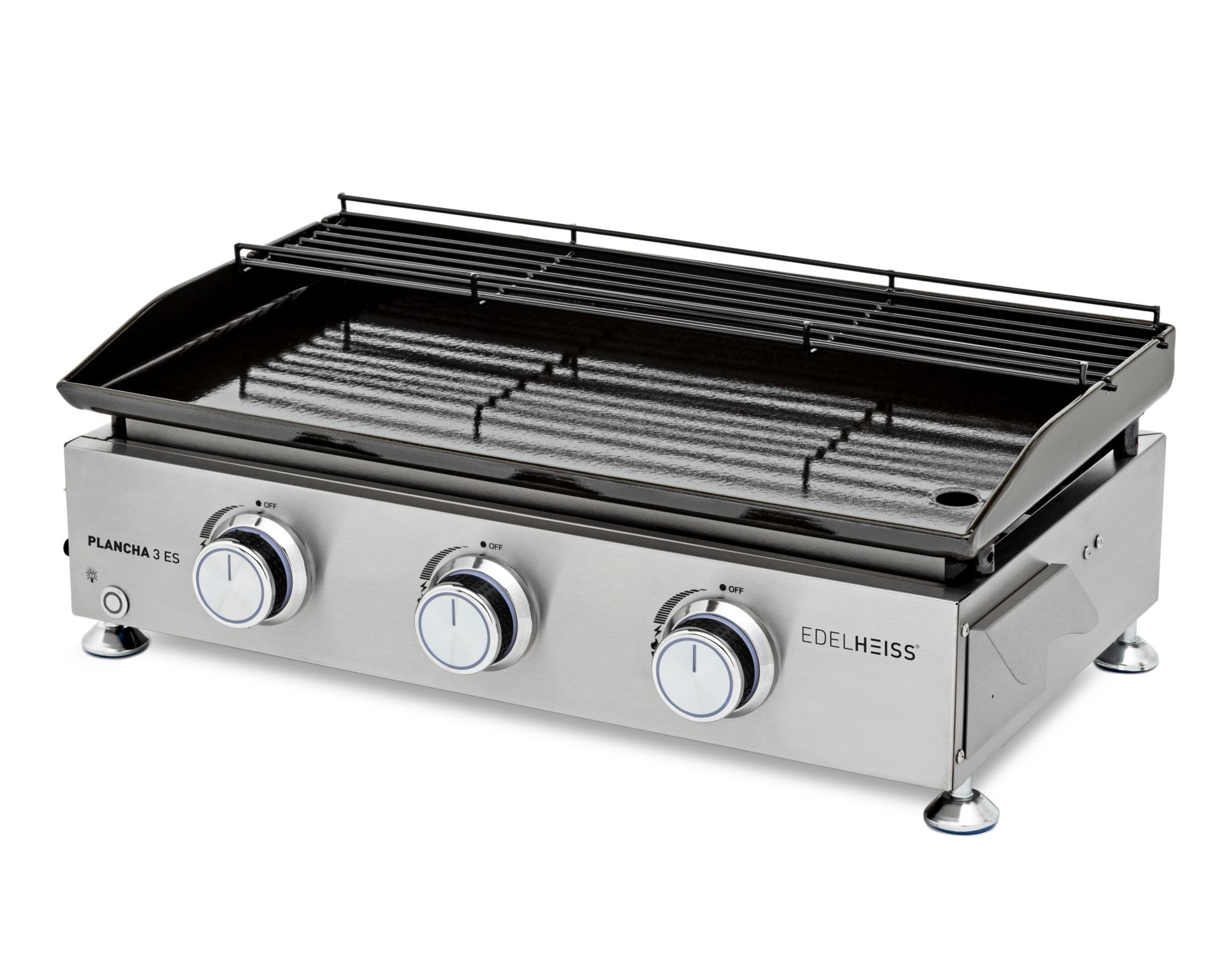 Plancha Grill Edelheiss | Frontansicht | theBBQshop.de