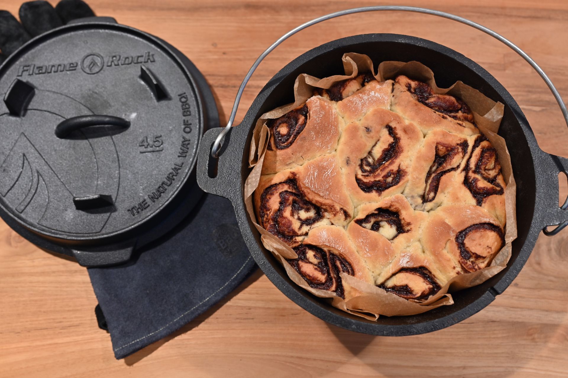 Unser Rezept für leckere Nutella-Schnecken aus dem Dutch Oven