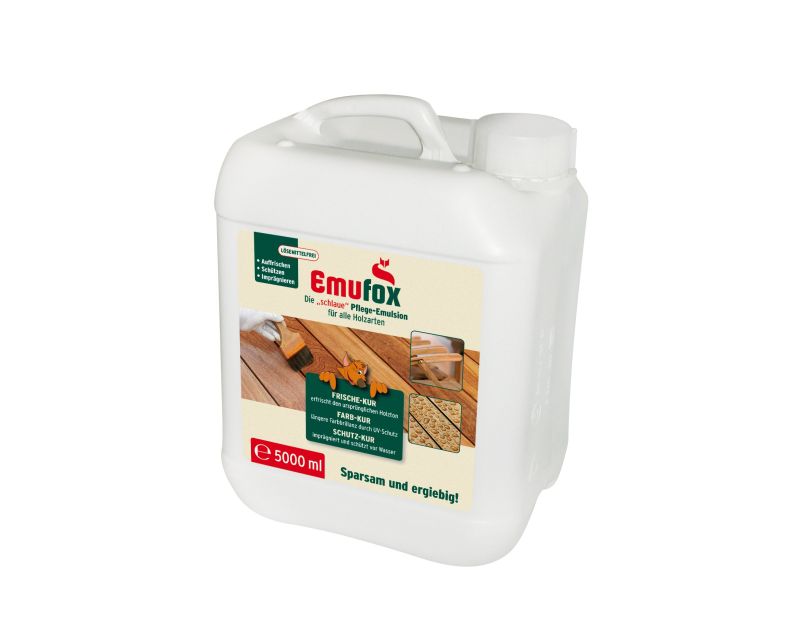 5 Liter Kanister Emufox Holzpflege-Emulsion 