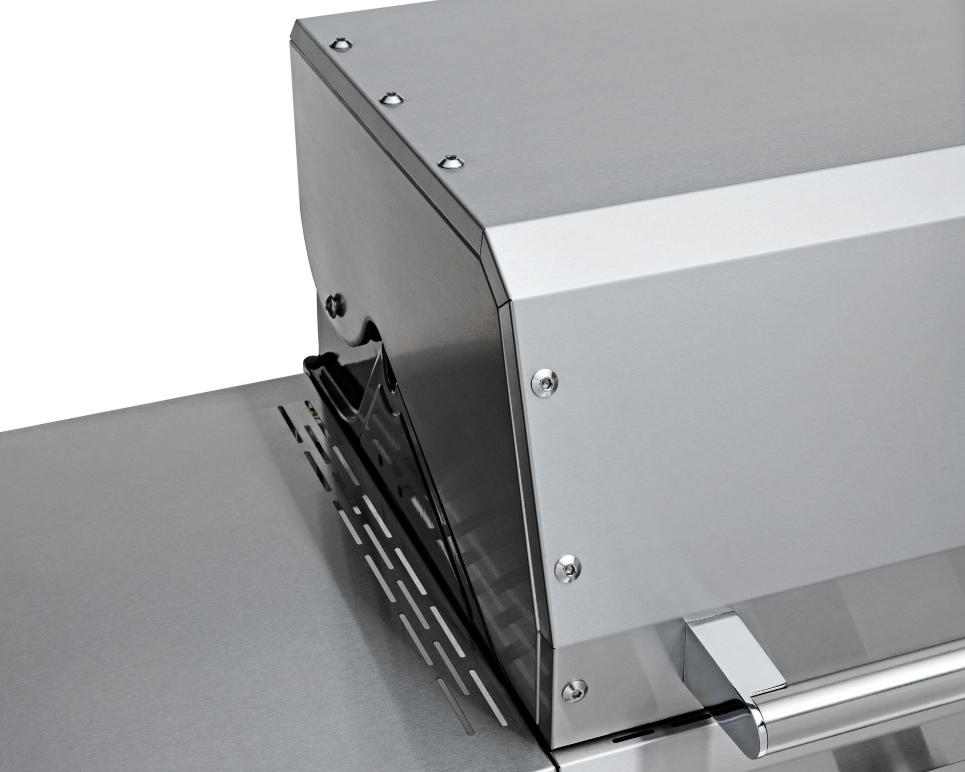 Gasgrill Grandstate Eagle Grillwagen | Detailaufnahme Nieten | theBBQshop.de
