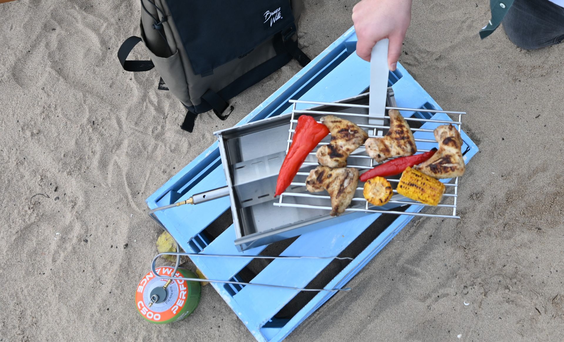 Portabler Gasgrill Bruzz Willi BW1
