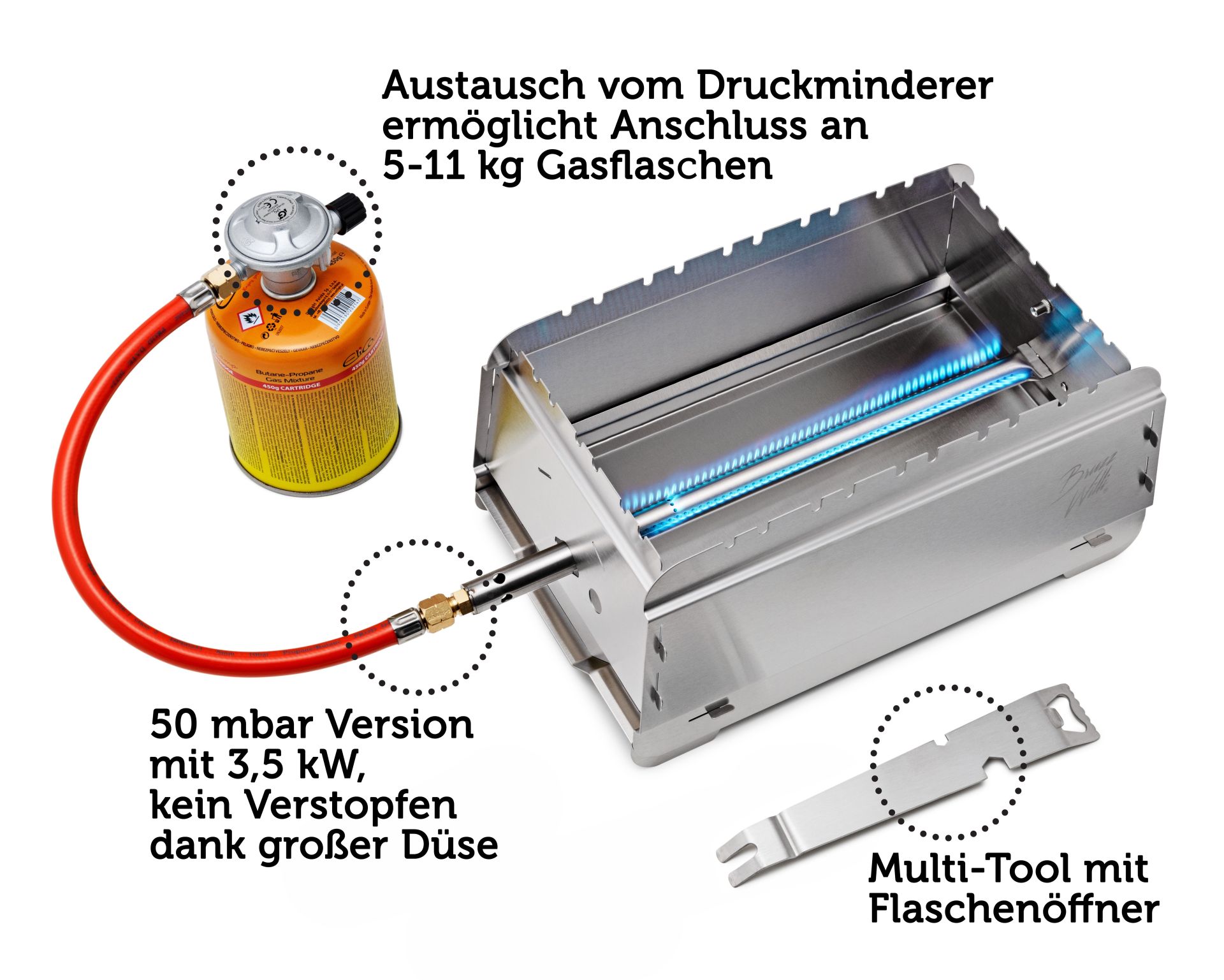 Bruzz Willi BW1.1 mit Plancha